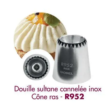 spuitmondje sultan inox Ø30mm