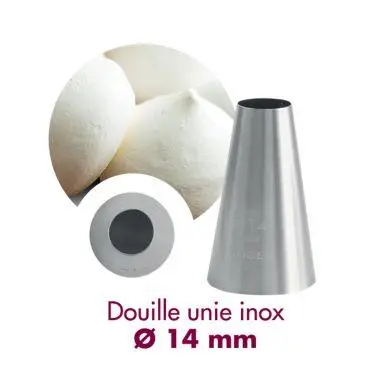 [GOGLUN14C] spuitmond inox effen Ø14mm