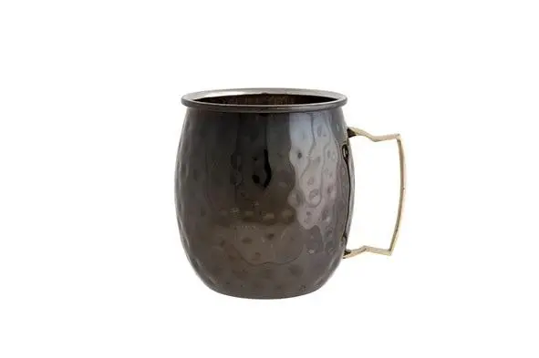 [2017400] Moscow mug zwartgehamerd 45cl