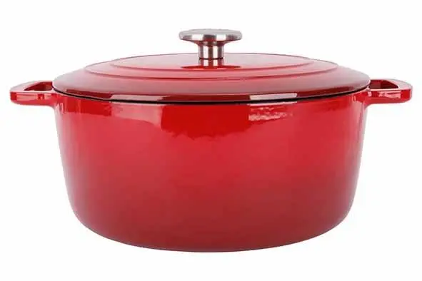 [9967503] C&T Fontestic kookpot gietijzer rood 28cm