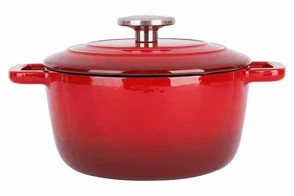 [9967503] Cosy&Trendy Fontestic kookpot gietijzer rood 28cm