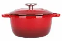 Cosy&Trendy Fontestic kookpot gietijzer rood 24cm