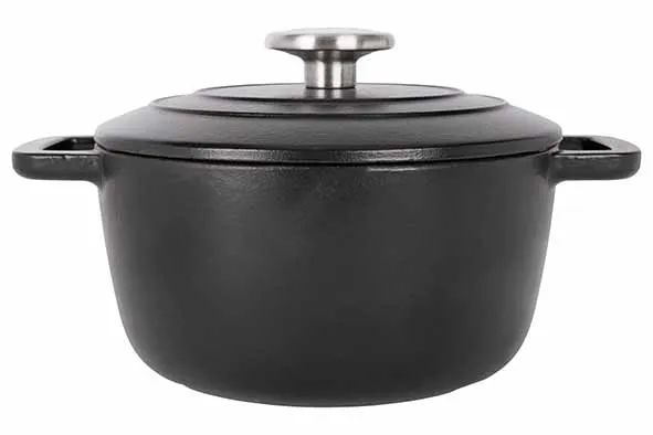 [9967204] Cosy&Trendy Fontestic kookpot gietijzer zwart 20cm