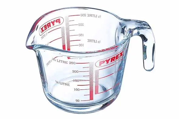[259B000] Pyrex classic maatbeker 0.25L