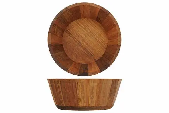 [9801375] Saladekom acacia D15xH6,5cm