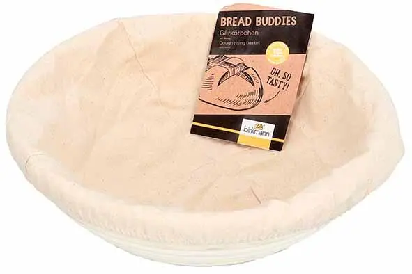 [B331327] Birkmann bread Buddies rijsmand 26xH9cm