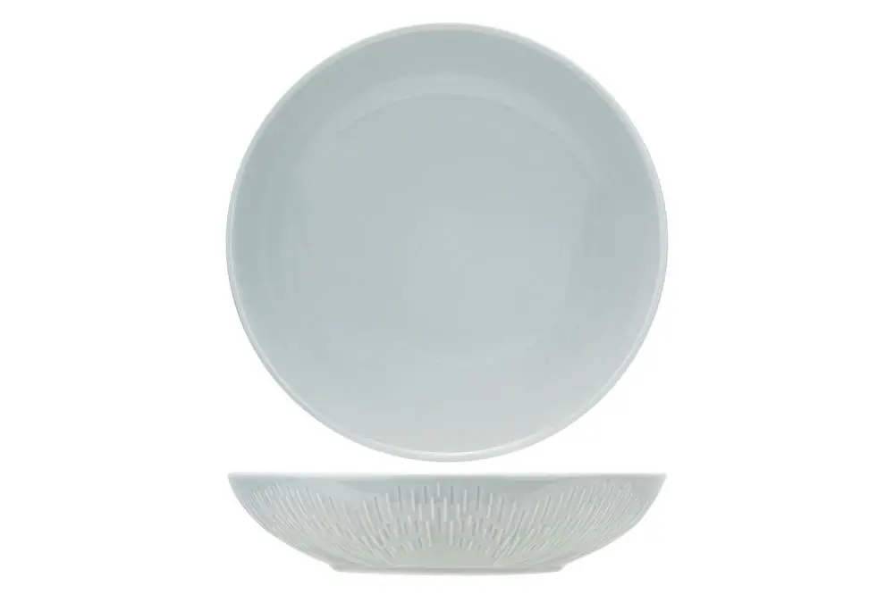 [2904022] Louis Grey diep bord 22cm