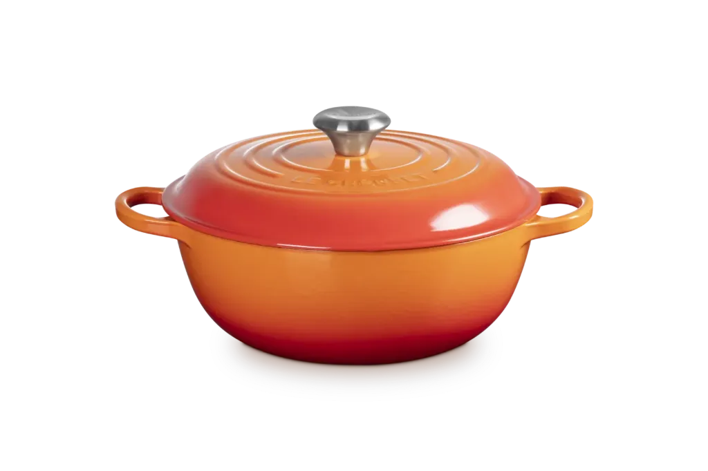 Le Creuset marmite rond 26cm rood oranjerood