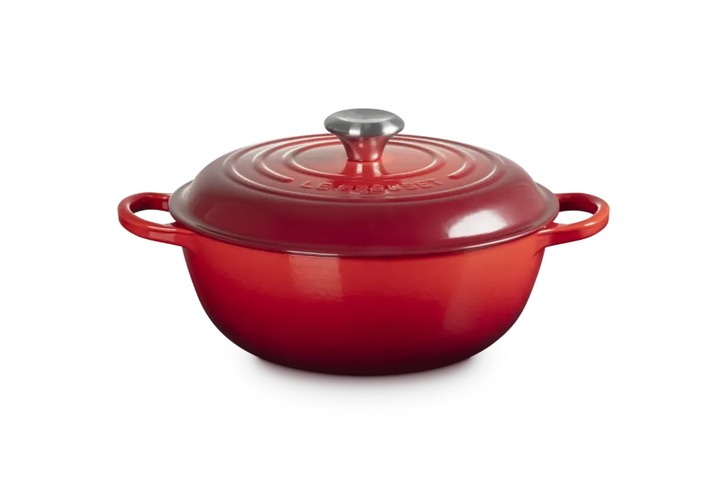 [21309260602430] Le Creuset marmite rond 26cm rood