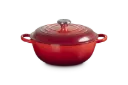 Le Creuset marmite rond 26cm rood