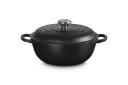 Le Creuset marmite rond 26cm zwart