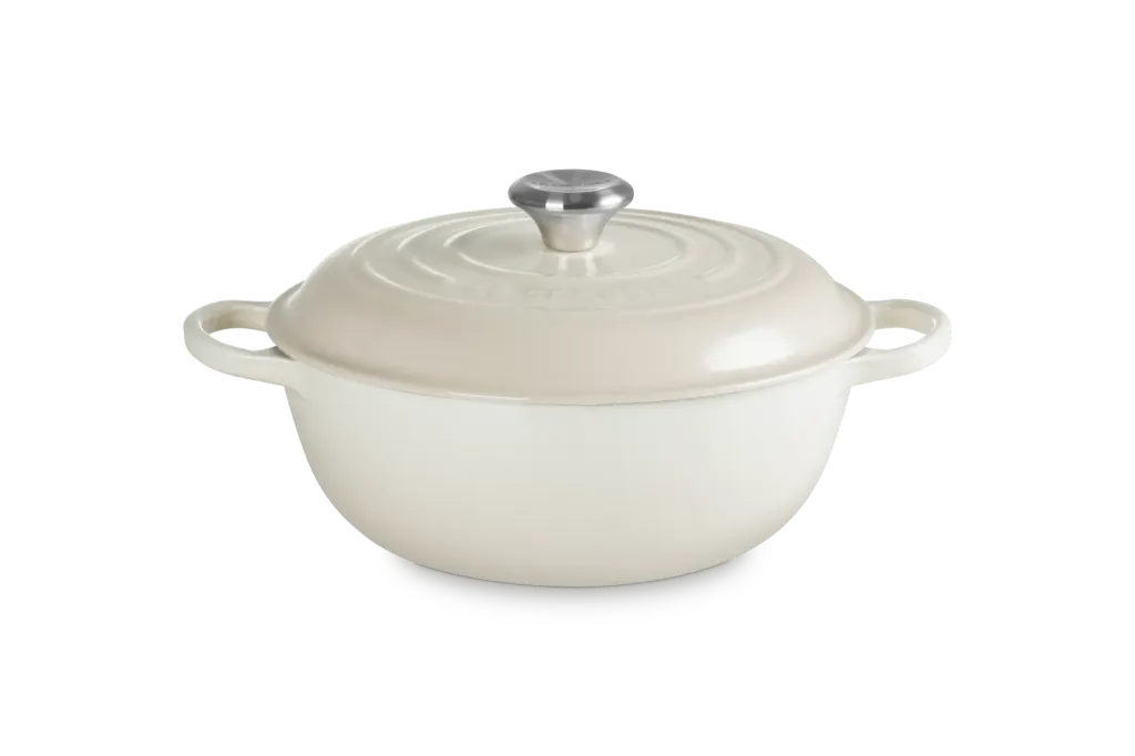 [21309267164430] Le Creuset marmite rond 26cm meringue