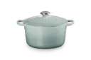Le Creuset stoofpan rond hoog 24cm sea salt
