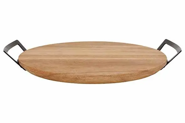 Serveerplank rond acacia D30cm