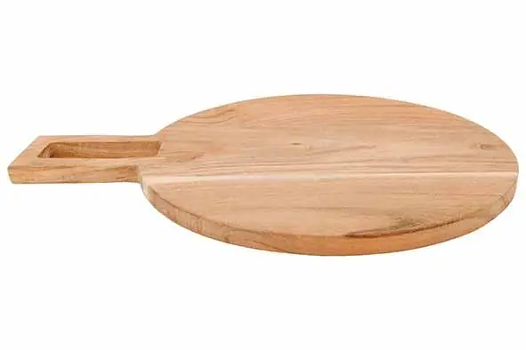 [5337007] Mimosa serveerplank acacia rond