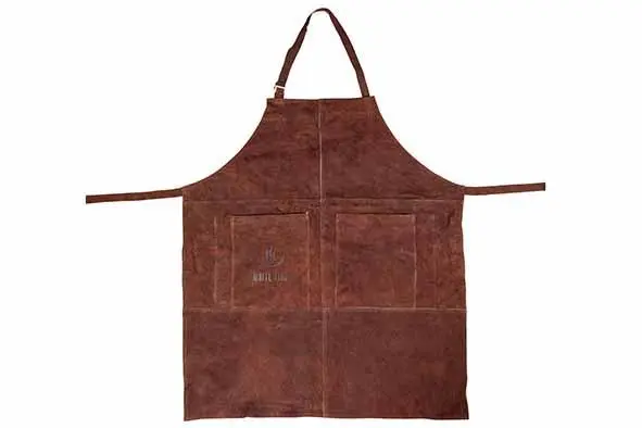 [3165066] White fire bbq schort leder