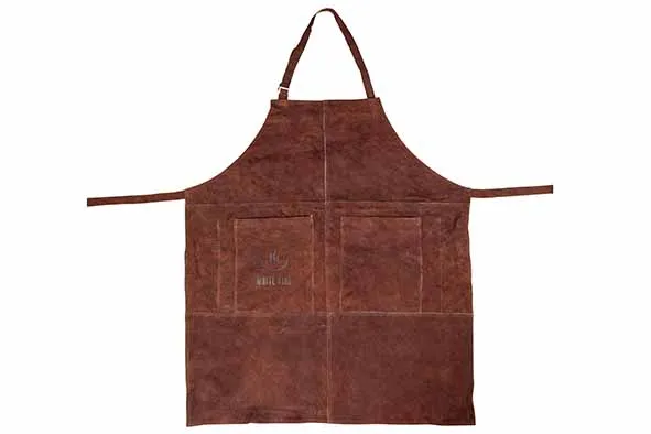 [3165066] White fire bbq schort leder