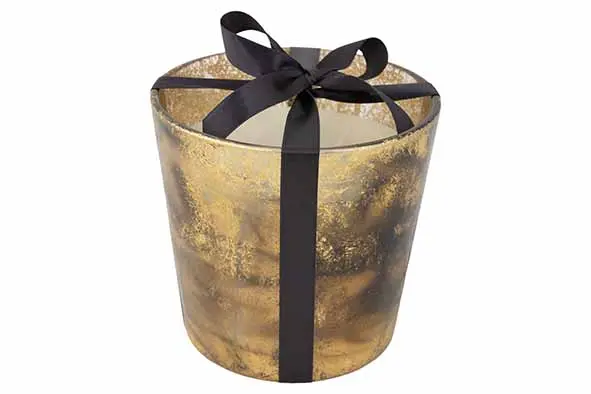 [354813] Geurkaars Luxury brush goud, 45u