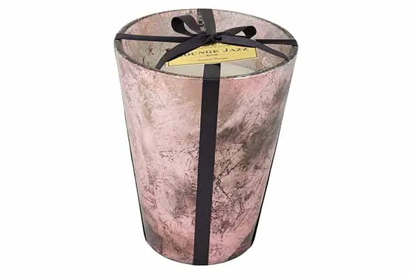 Geurkaars Luxury brush brons, 120u