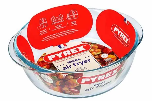 Pyrex airfryer ovenschotel 2,3L rond