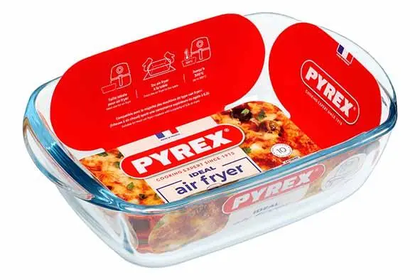Pyrex airfryer ovenschotel 1,2L rechthoekig