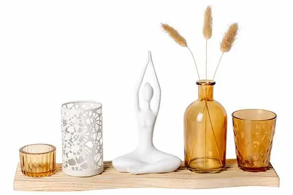 [330650] Cosy@home giftset set 6 on plate natuur