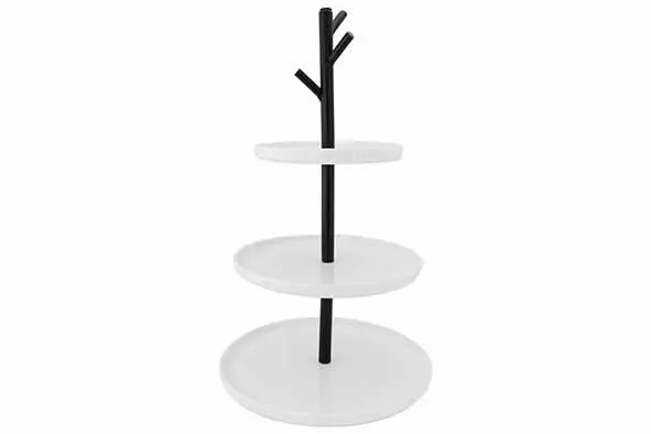 Etagere D27xH45cm 3 lagen