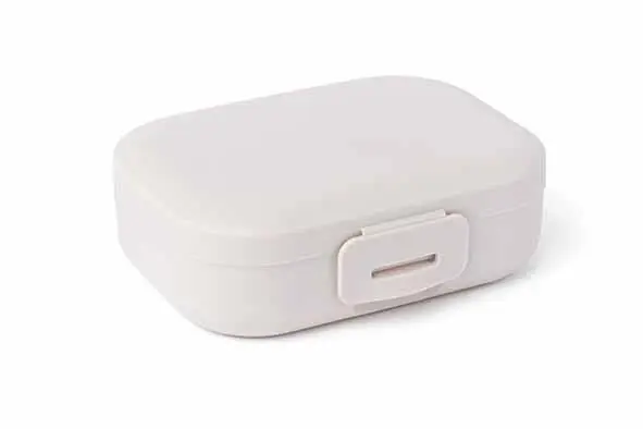 [5815441] Amuse snackbox small sand 10.9x8xH3.7cm