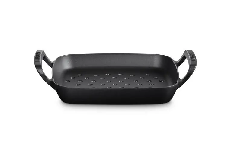 Outdoor vierkante grillmand 30cm