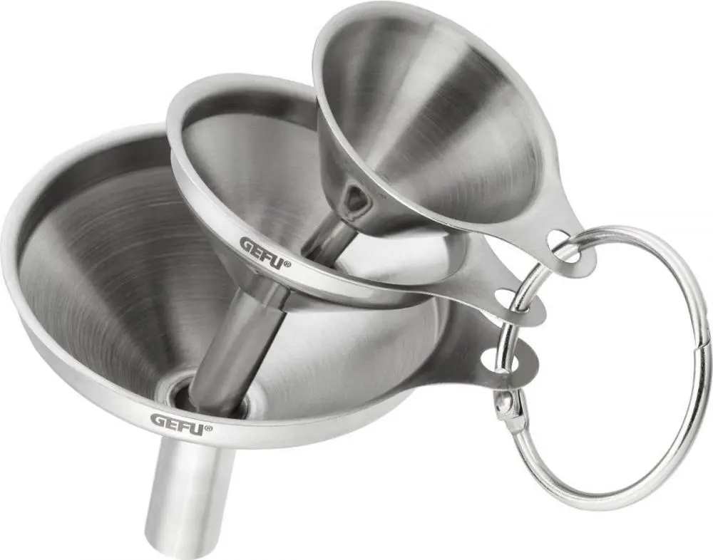 Trechter inox Versare mini, set 3