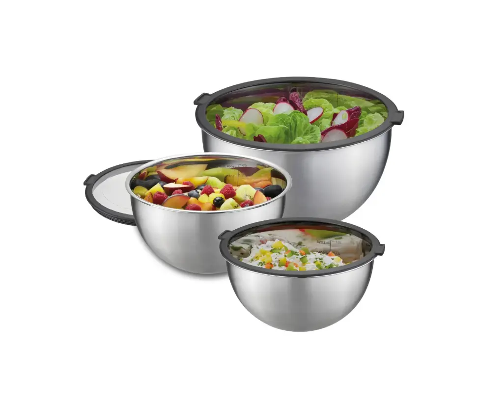 [GF89430] Bowl met deksel Mondi, set 3