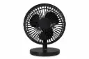 tafel ventilator zwart. USBC laadkabel