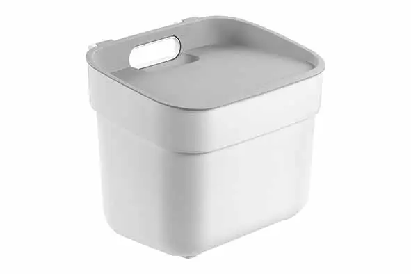 ready to collect afvalemmer wit 5L