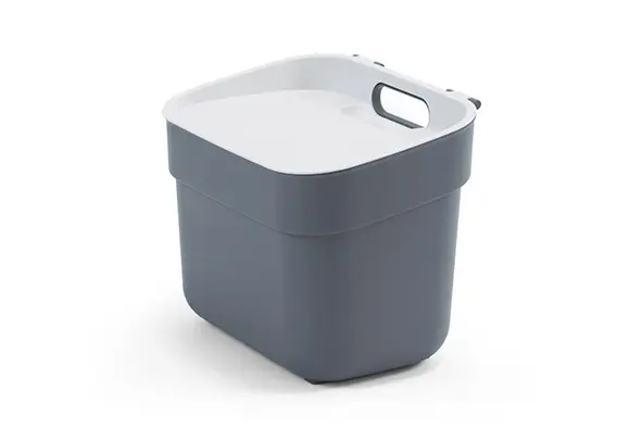 ready to collect afvalemmer grijs 5L