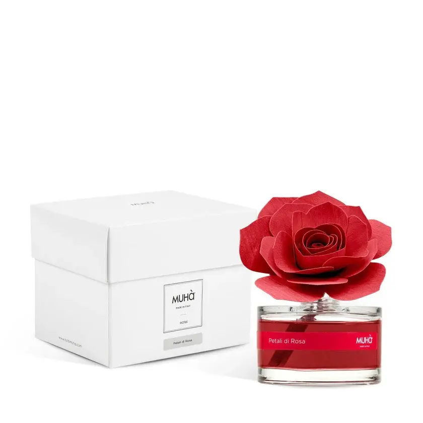 Muhà rosa rossa 50ml Petali di rosa