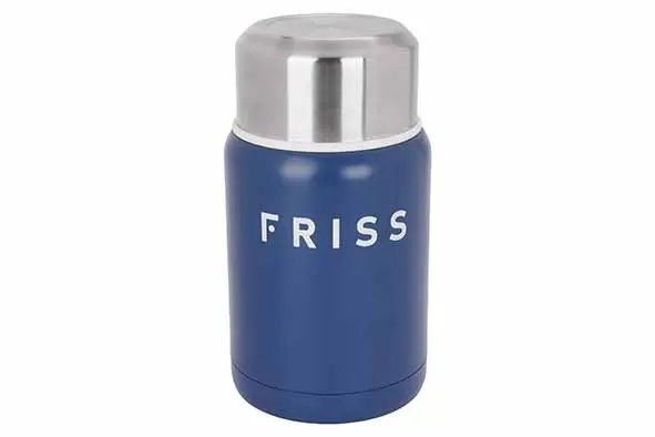 [5417012] FRISS voedseldrager rvs 500ml blauw