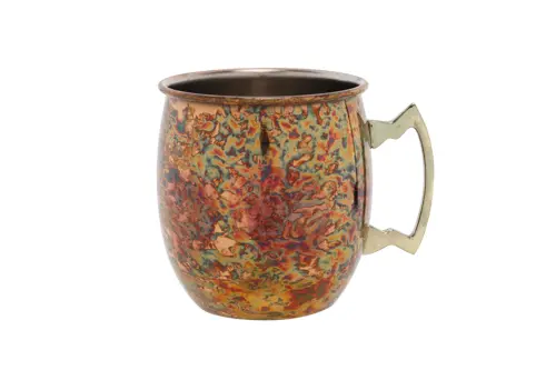 [6675914] Moscow mug drinkbeker antiek koper look 45cl