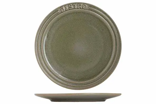 [51931001] Cosy&Trendy Bistro thyme green plat bord 27cm