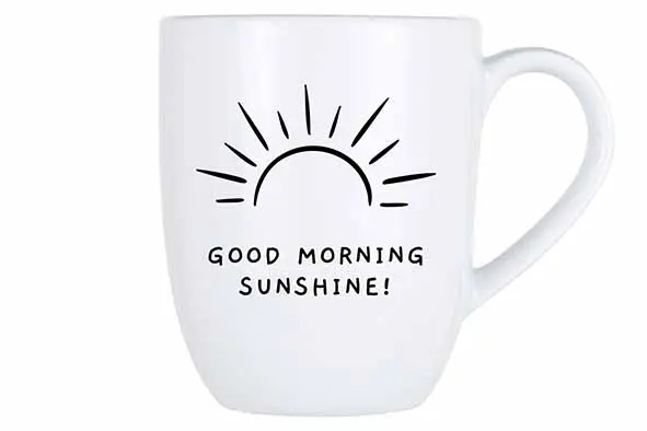 Cosy mug 53cl, good morning sunshine