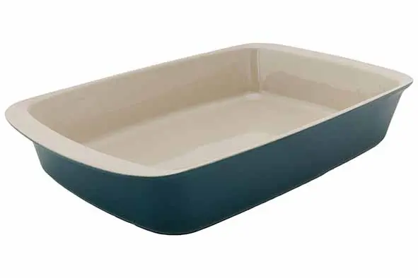 [9967125] Fontestic green heron ovenschotel 34x21.5xH6cm