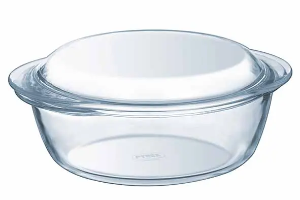 Pyrex stoofpot rond 1.6L