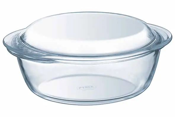[208A000S] Pyrex stoofpot rond 2.2L