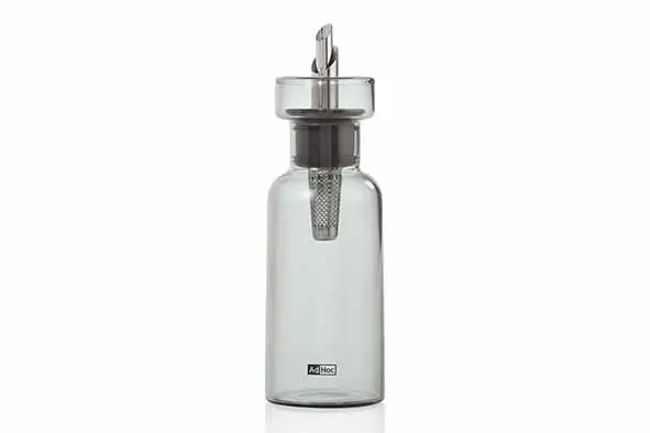 [BZ75] Aromapour olie-azijnfles grijs 12cl