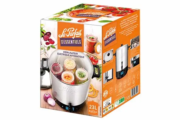 [41231B2] Le Parfait sterileesketel 23L