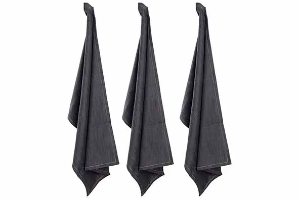 [5134004] D'nim keukenhanddoek donkerblauw, set 3