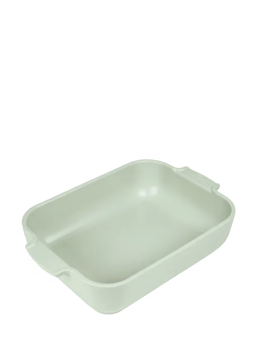 Peugeot rechthoekige ovenschaal 32cm saliegroen