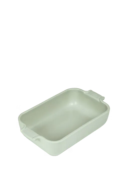 Peugeot rechthoekige ovenschaal 22cm saliegroen