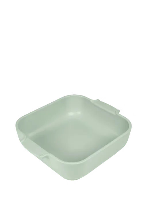 Peugeot vierkante ovenschaal 28cm saliegroen