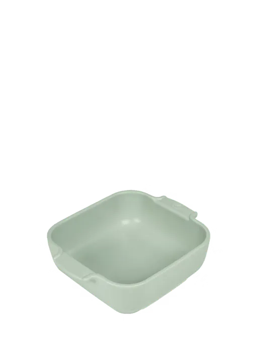 Peugeot vierkante ovenschaal 18cm saliegroen