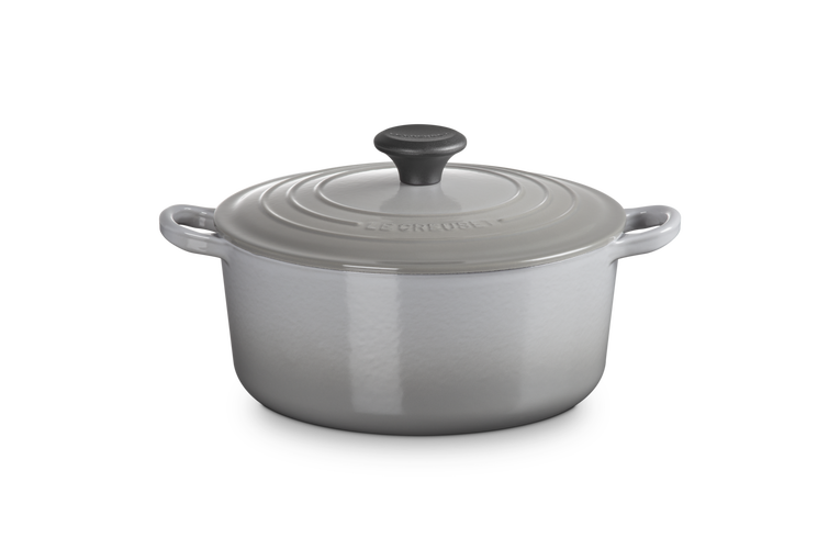 [25001245412463] Le Creuset Cocotte rond 24cm mist grey
